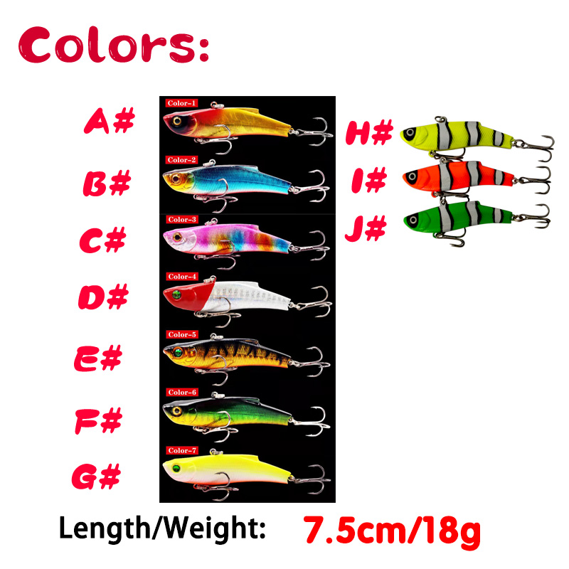 Fuheno 1 Pcs 7.5cm 18g Fishing - Fishing Lure Crankbait 评论和价格