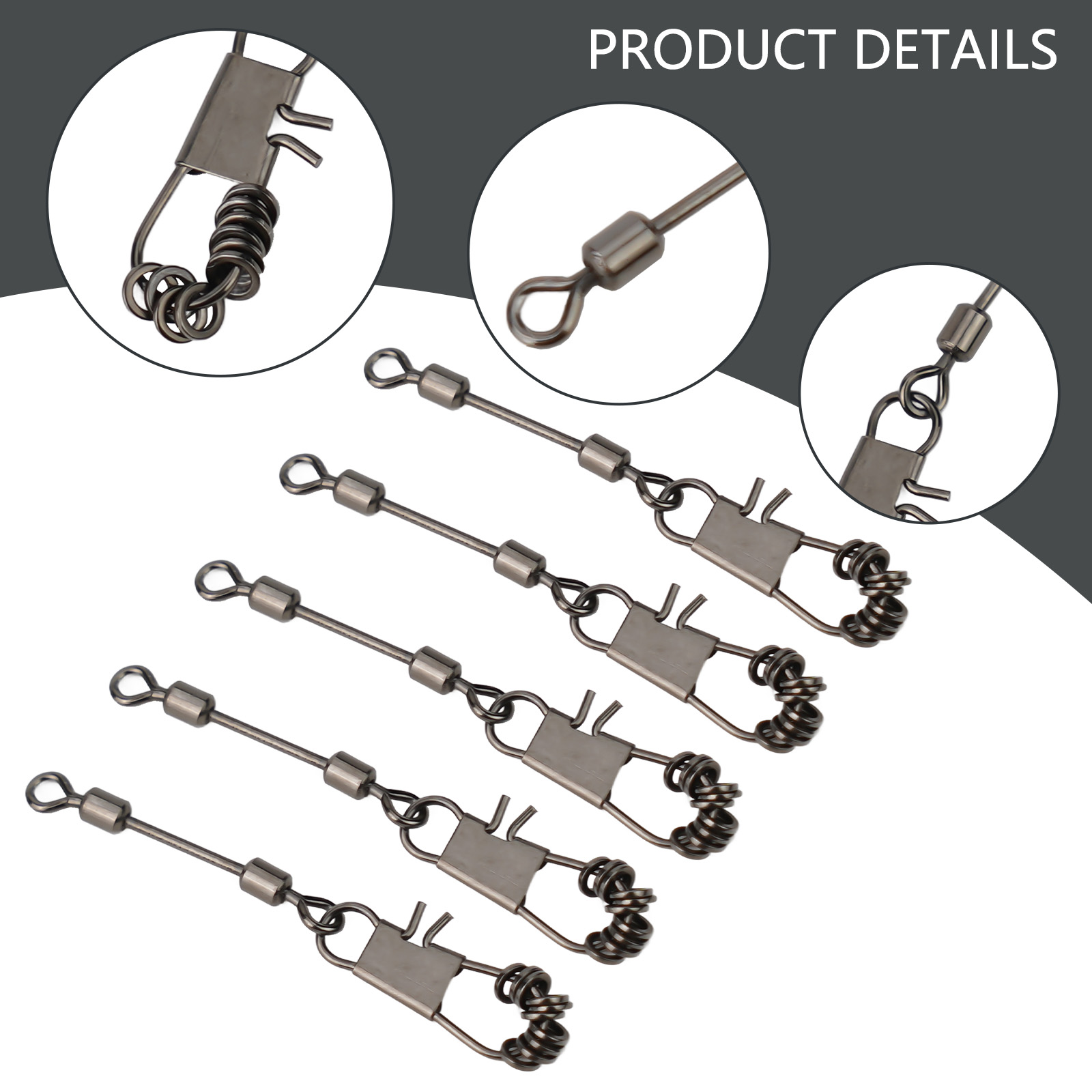 10/20/50 Pcs SMALL OVAL-TIPPET - Fishing Lure Making Kit 评论和价格